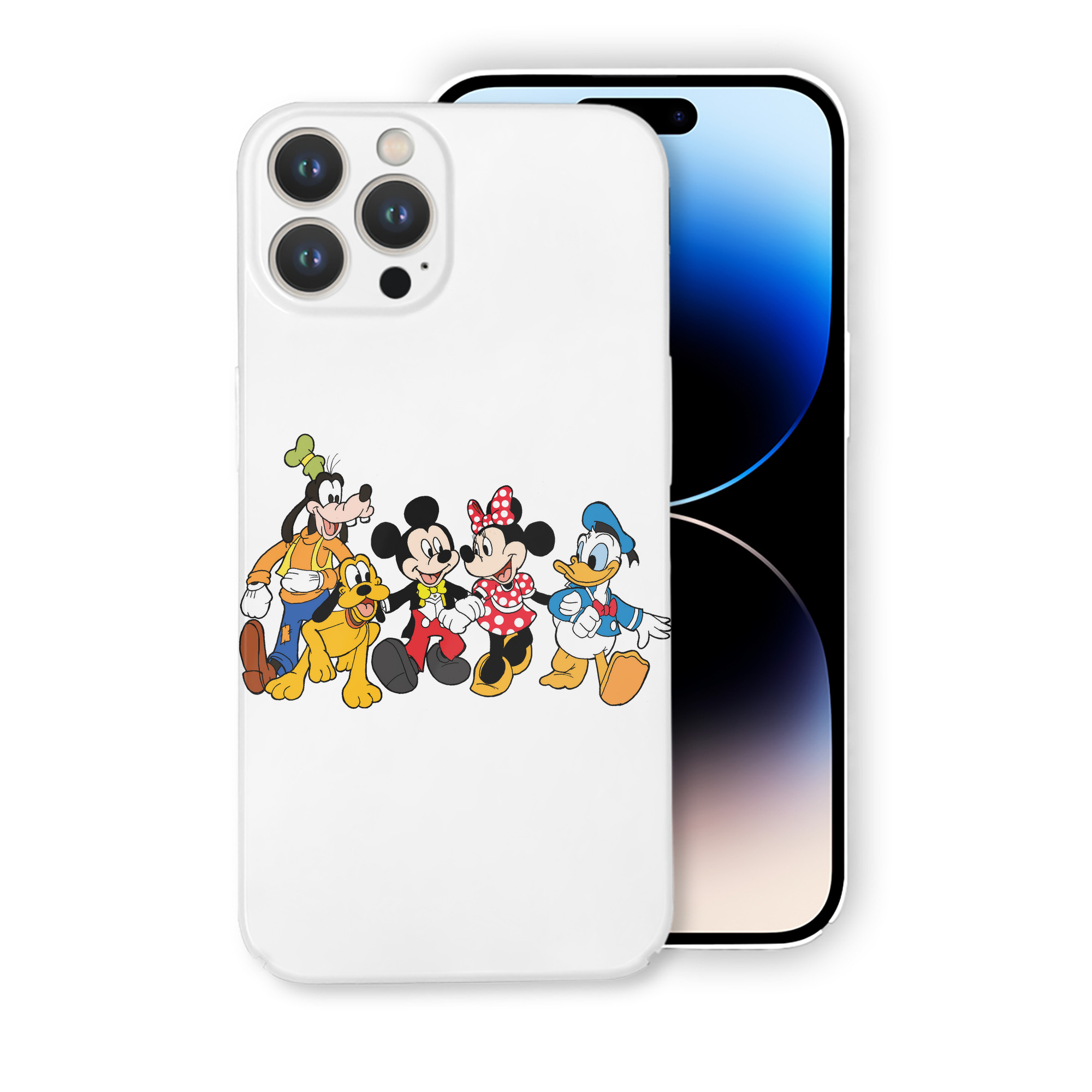 （画像用） ミッキーマウス Mickey Mouse 【iPhone 14シリーズ対応】ハードケース